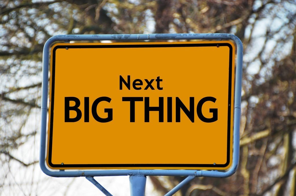 Next big thing sign - now all you gotta do is prepare your parents for moving out.