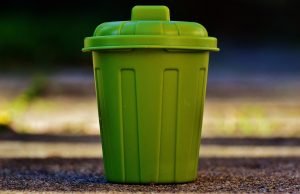 plastic bin
