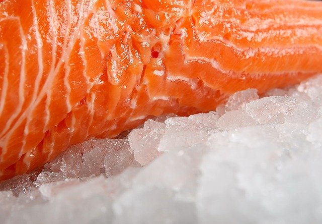 Sushi on ice.