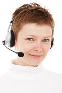Woman-customer service