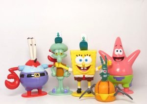 Caracters from Spongebob Squarepants